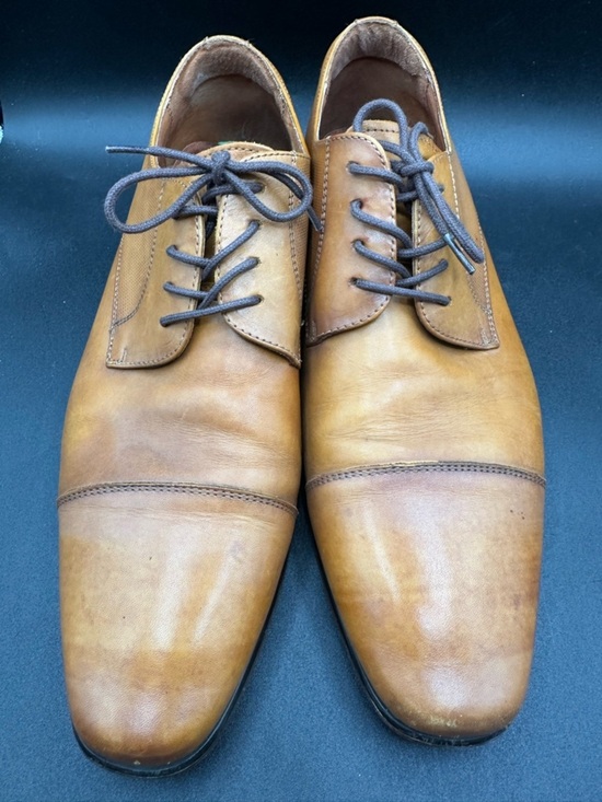 Florsheim POSTINO Cap Toe Oxford Dress Shoe 11D Cognac main image 2